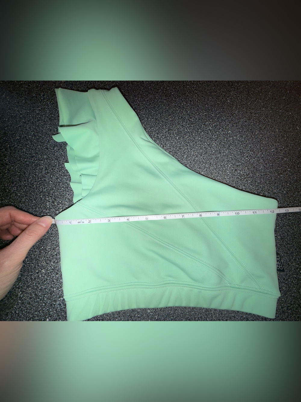 Tiger Friday Dance Crop Top Mint Green Size Adult Small - Picture 6 of 8